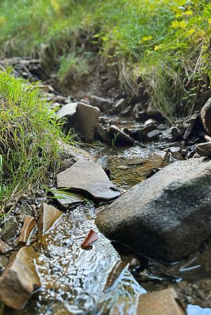 Domek w górach z gorącą balią