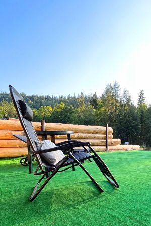 Domek letniskowy z ogrodem
                        